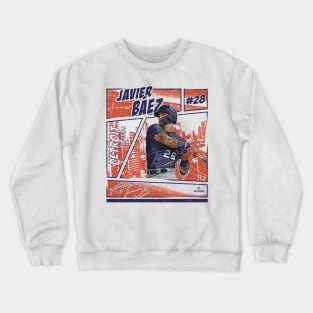 Javier Baez Detroit Comic Crewneck Sweatshirt